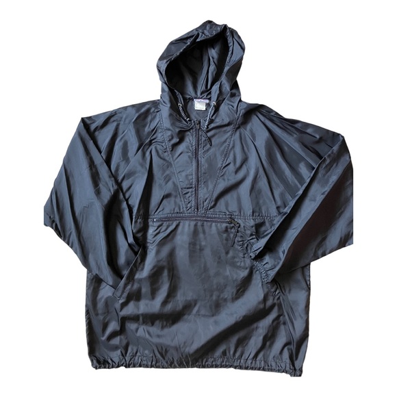 Converse Black Zip Up Windbreaker Men Size M - Picture 1 of 10